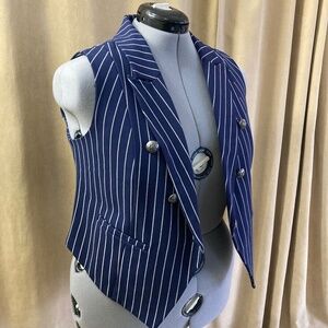 NWT Torrid Studio Ponte Buttoned Tailored Suit Vest, Size 0X (12)